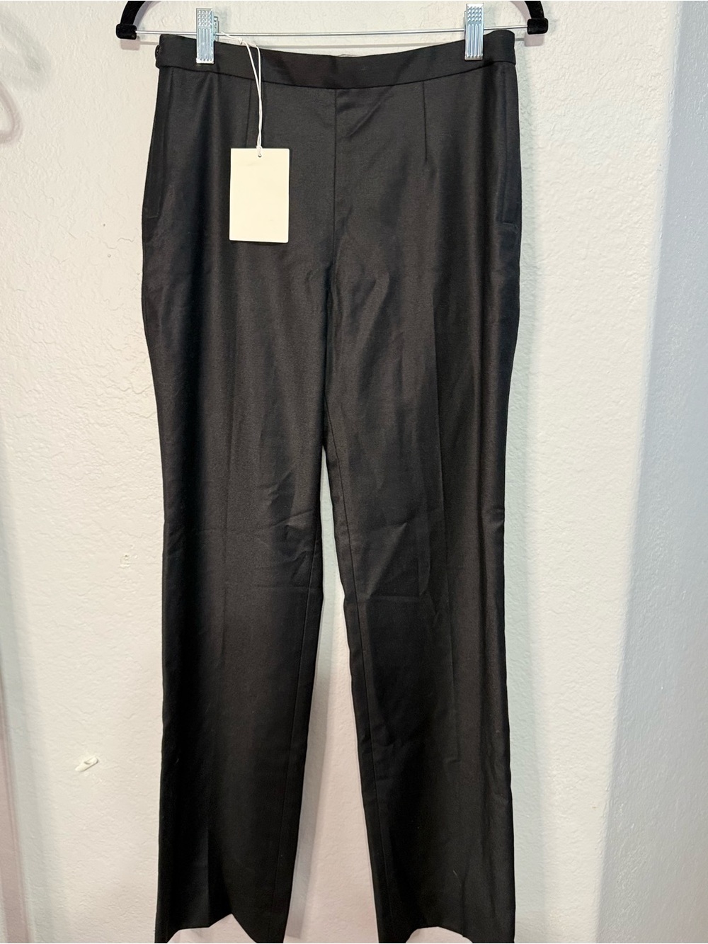 COS Black Straight-Leg Trousers